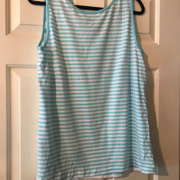 NWOT Lands End Supima Cotton Summer Stripe… - Picture 4 of 4